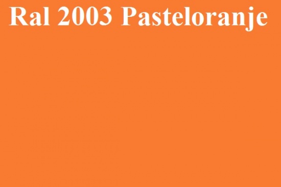 Basecoat lak Ral 2003 Pastel oranje