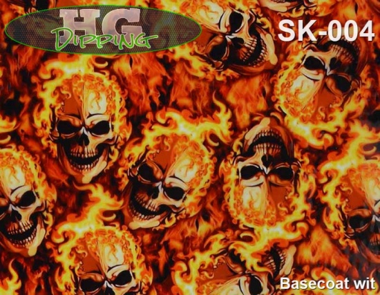 Fire skulls SK-004