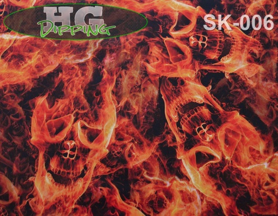Fire skulls SK-006