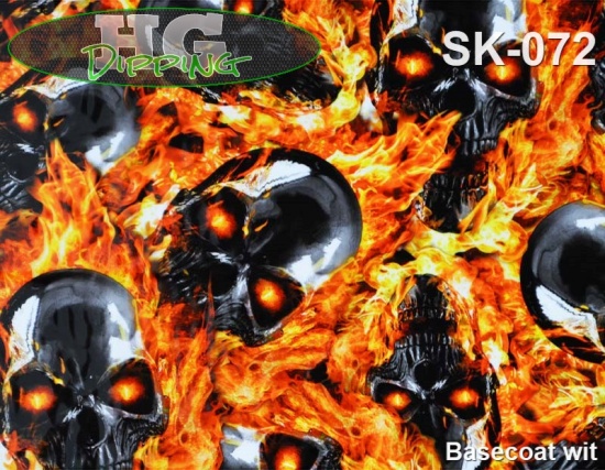 Fire skulls SK-072