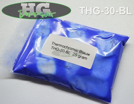 Thermo Blue! Heat-changing effect powder